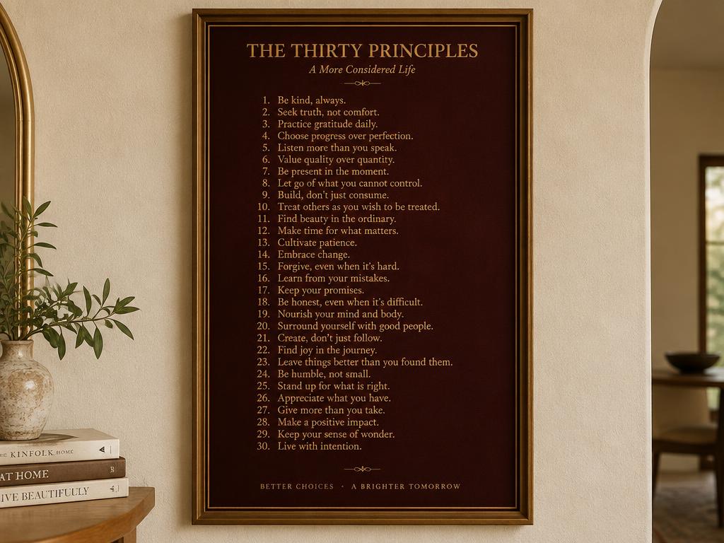 30 Laws of Increase — Kingdom Poster